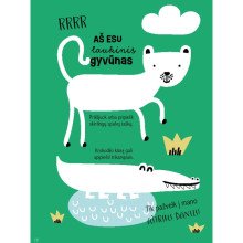 Kūrybinė piešimo ir lipdukų knyga. Dramblys