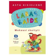 Labas, raide. Mokausi skaityti. 1 knyga
