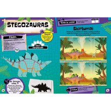 Suklijuok ir sužinok. Dinozaurai