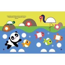 Sveika, mažoji panda! Lipdukai - formos