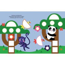 Sveika, mažoji panda! Lipdukai - formos