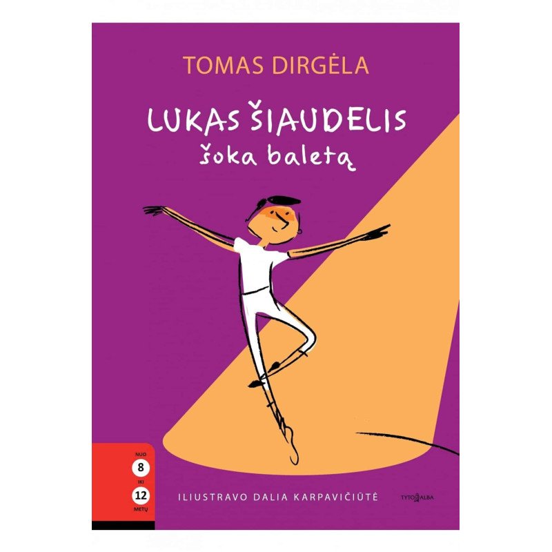 Lukas Šiaudelis šoka baletą