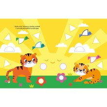 Sveikas, tigriuk! Lipdukai - formos