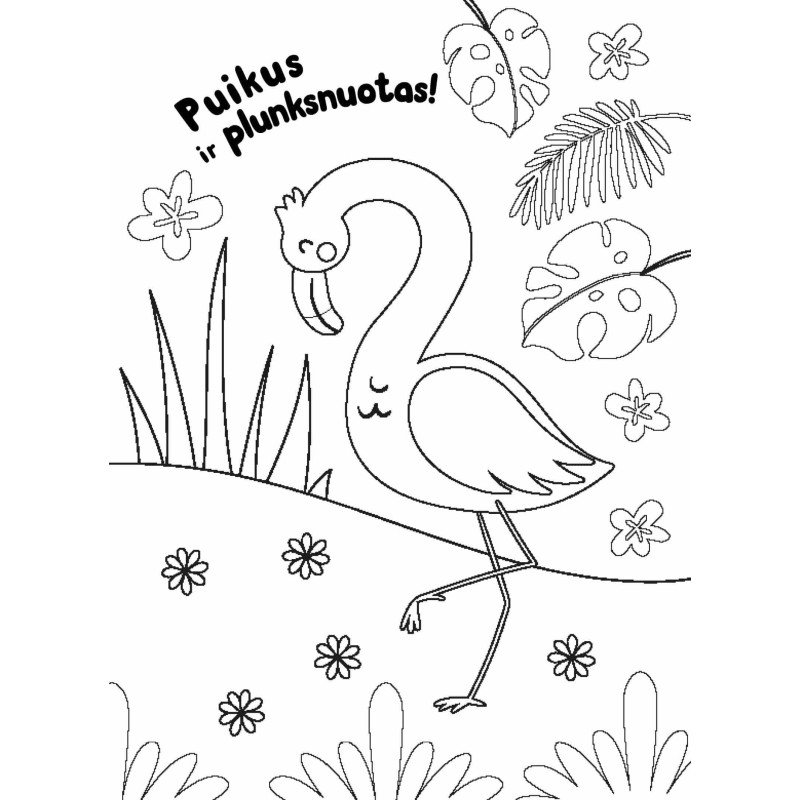 Mieli gyvūnėliai. Spalvink blizgančiais dažais