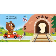 Transportas. Slėpynės (iššokantys langeliai)