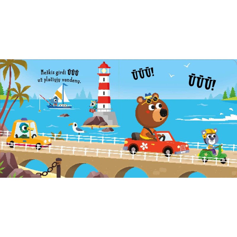 Transportas. Slėpynės (iššokantys langeliai)