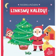 Linksmų Kalėdų! + Didžioji spalvinimo knyga. Kalėdos + Jėzaus gimimas. Trijų knygelių komplektas