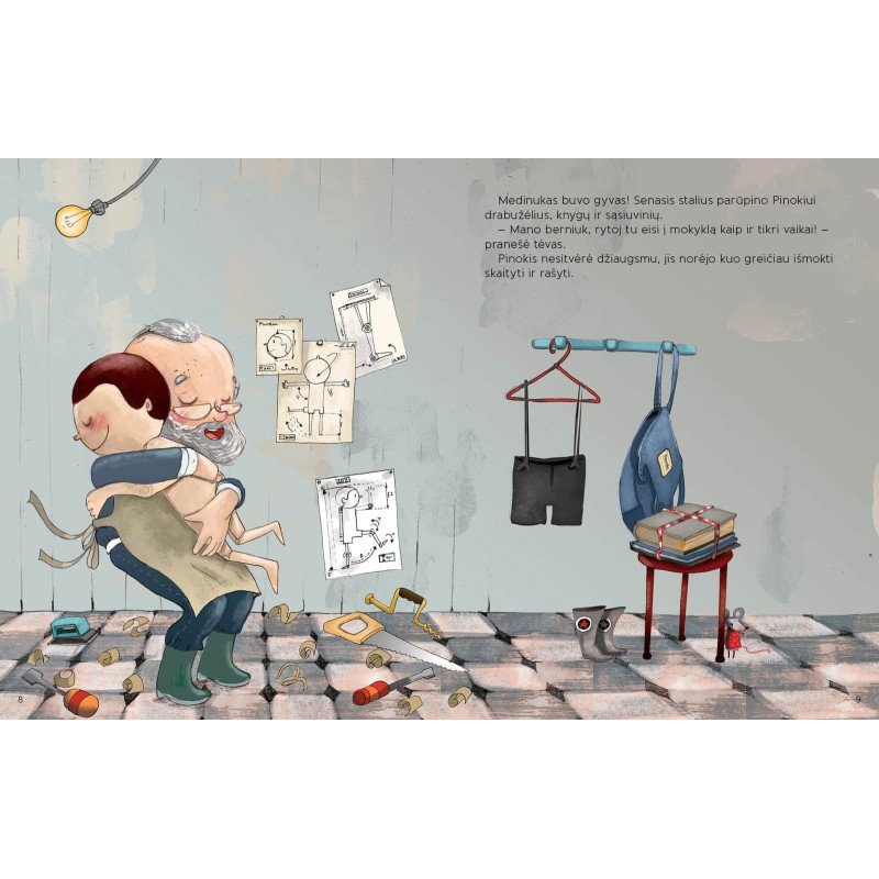 Pinokis. Mažojo skaitytojo klasika