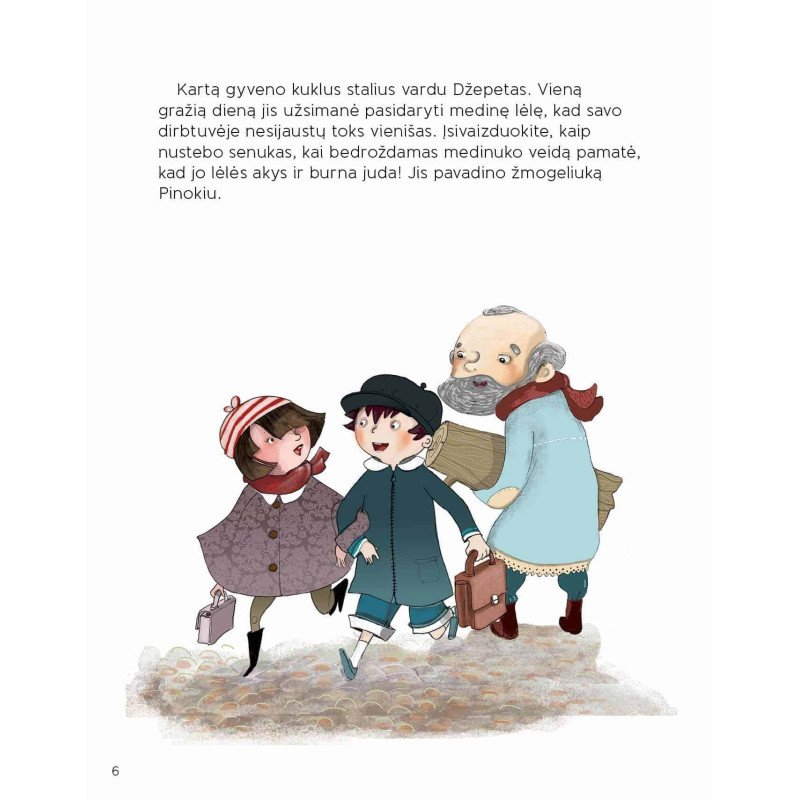 Pinokis. Mažojo skaitytojo klasika