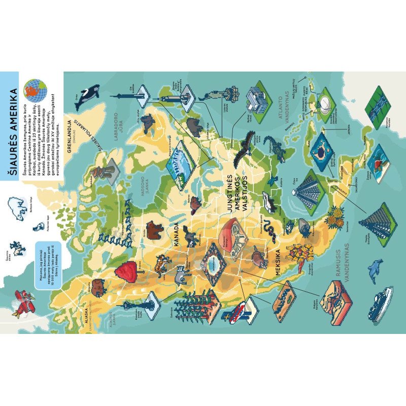 Atlasas. Atverk langelius