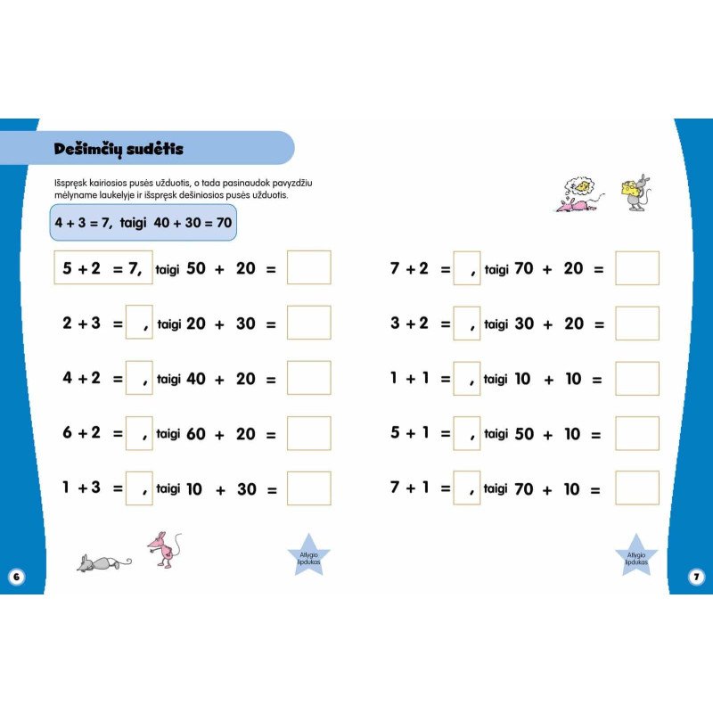 Matematika. Namų darbai – vieni juokai (5+)