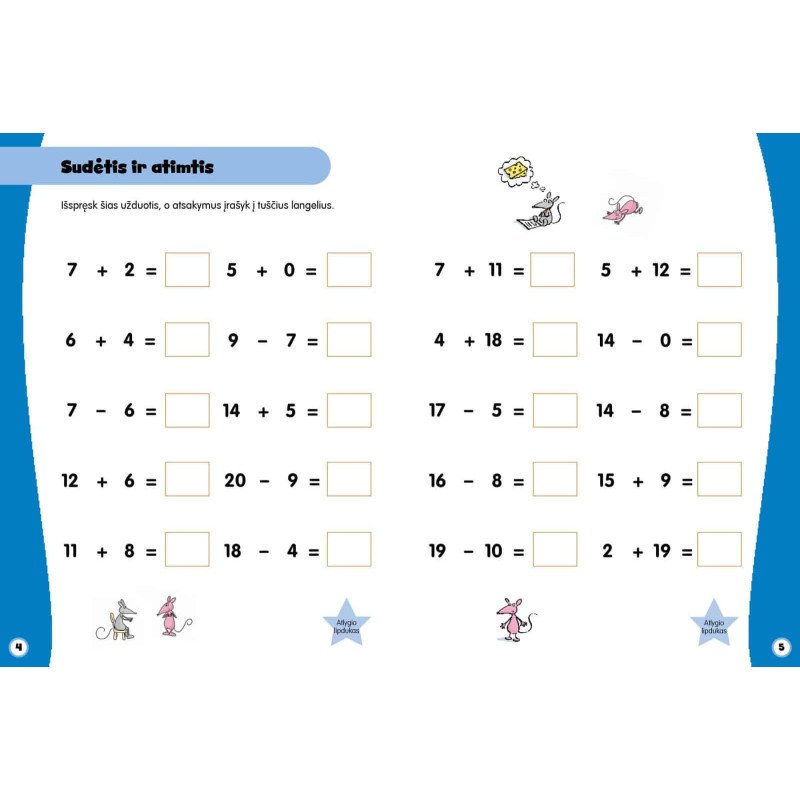Matematika. Namų darbai – vieni juokai (5+)