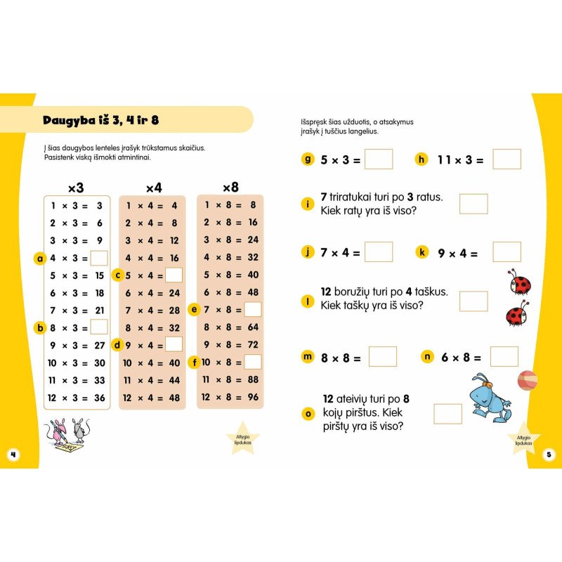 Matematika. Namų darbai – vieni juokai (5+)