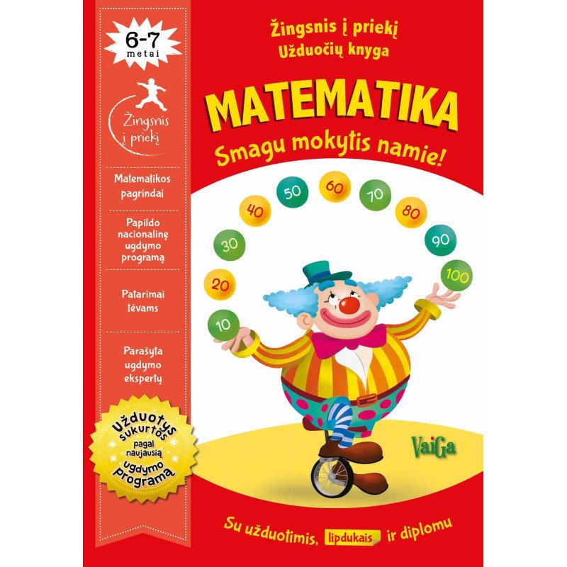 Matematika. Žingsnis į priekį (6-7 metai)