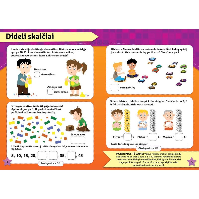 Matematika. Žingsnis į priekį (6-7 metai)