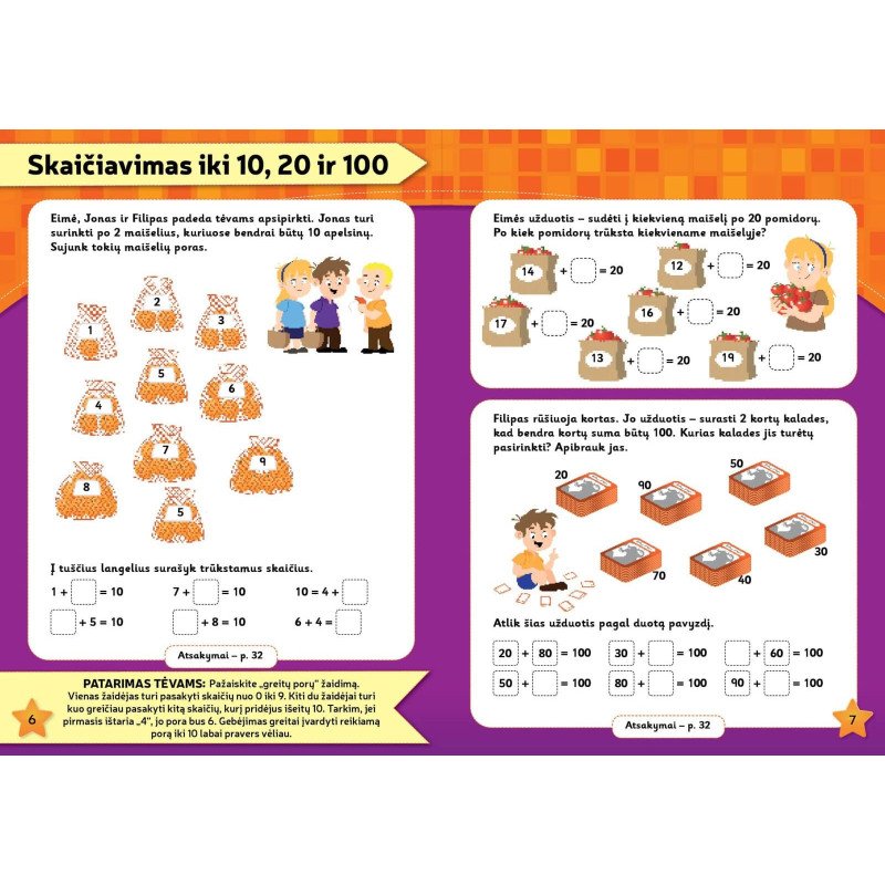 Matematika. Žingsnis į priekį (6-7 metai)