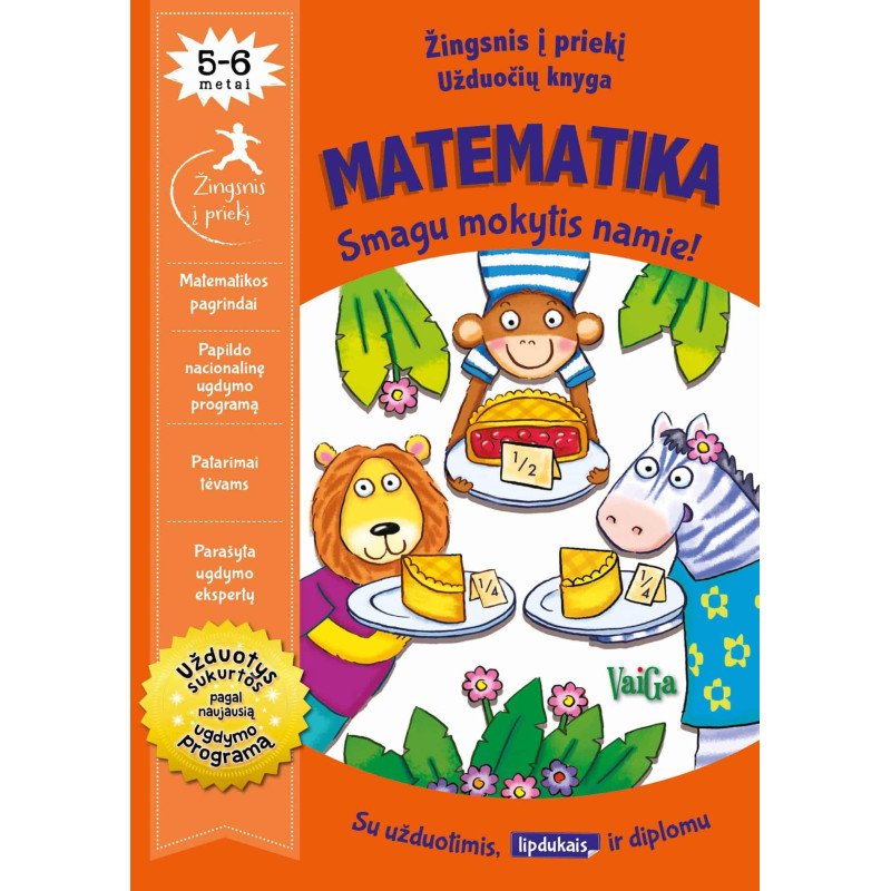 Matematika. Žingsnis į priekį (6-7 metai)