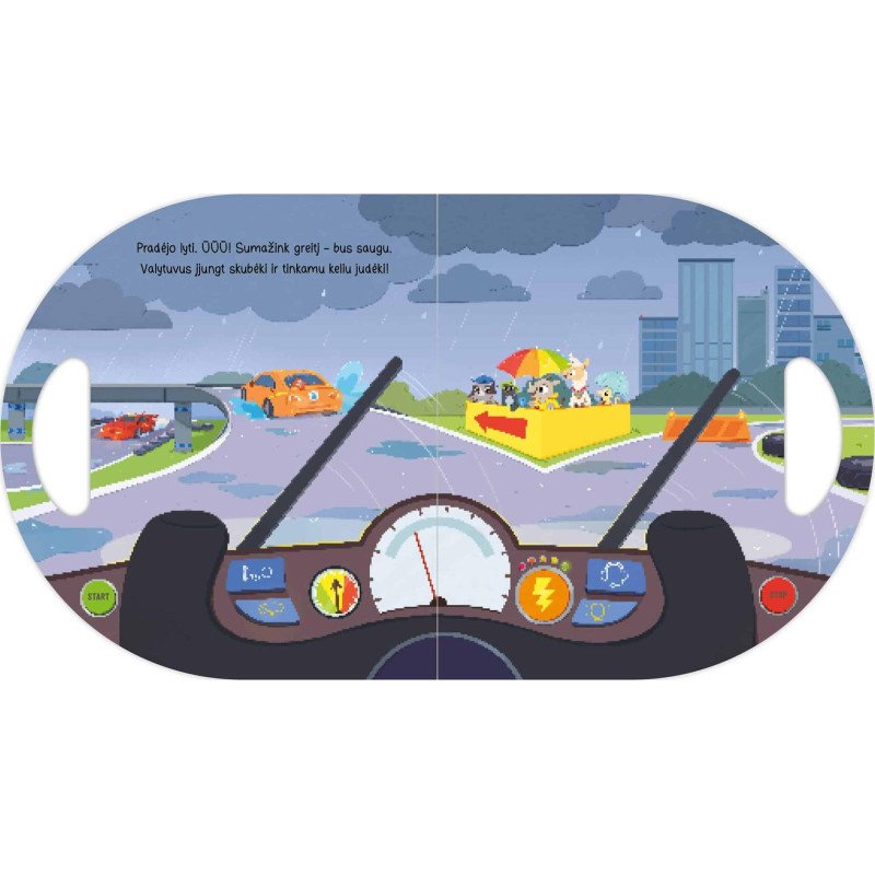 Vairuok lenktynių automobilį!