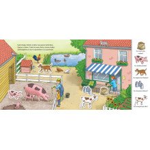 Ūkyje. Knygelė su magnetukais