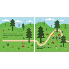 Ūkyje. Knygelė su magnetukais