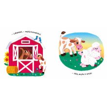 Ūkyje. Knygelė su magnetukais