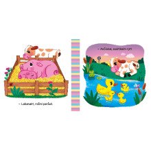 Ūkyje. Knygelė su magnetukais