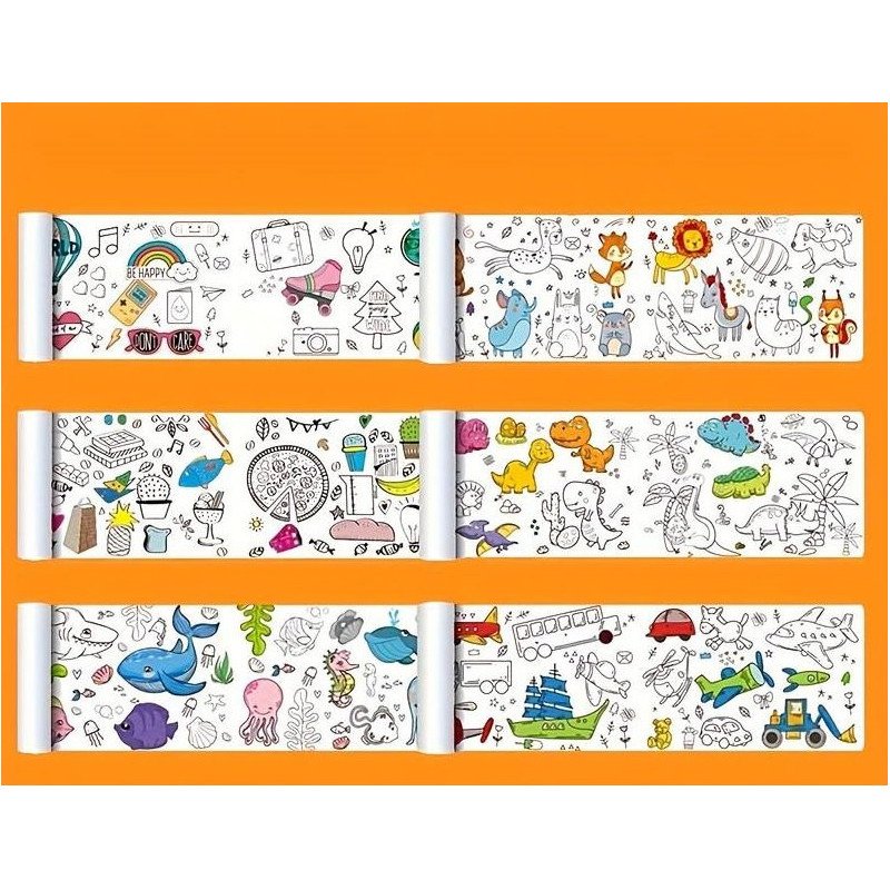 Spalvinti lengva - keturių knygelių komplektas