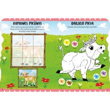 Linksmasis ūkis. Daugybė iškilių lipdukų