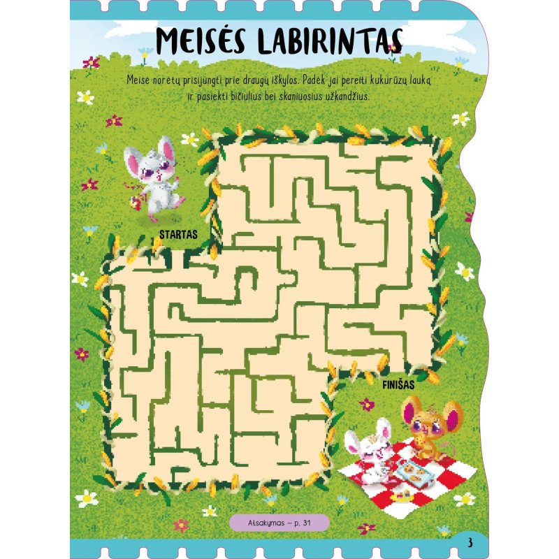 Linksmasis ūkis. Daugybė iškilių lipdukų