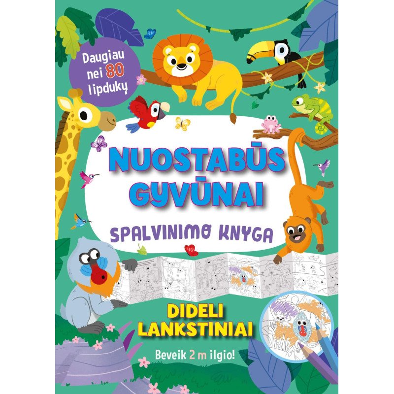 Nuostabūs gyvūnai. Dideli lankstiniai