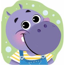 Begemotas. Metas į vonią