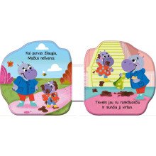 Begemotas. Metas į vonią