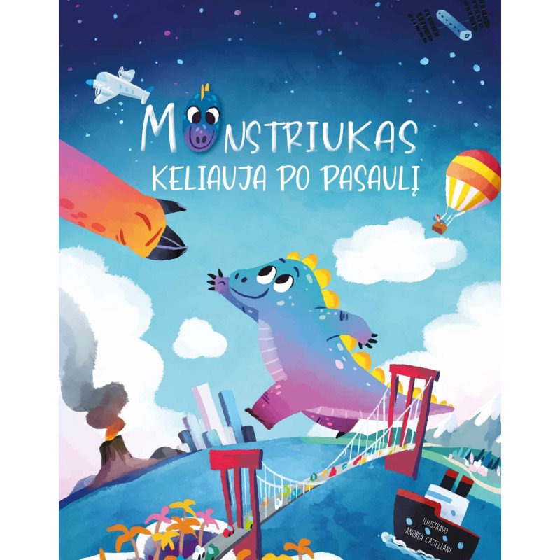 Monstriukas keliauja po pasaulį