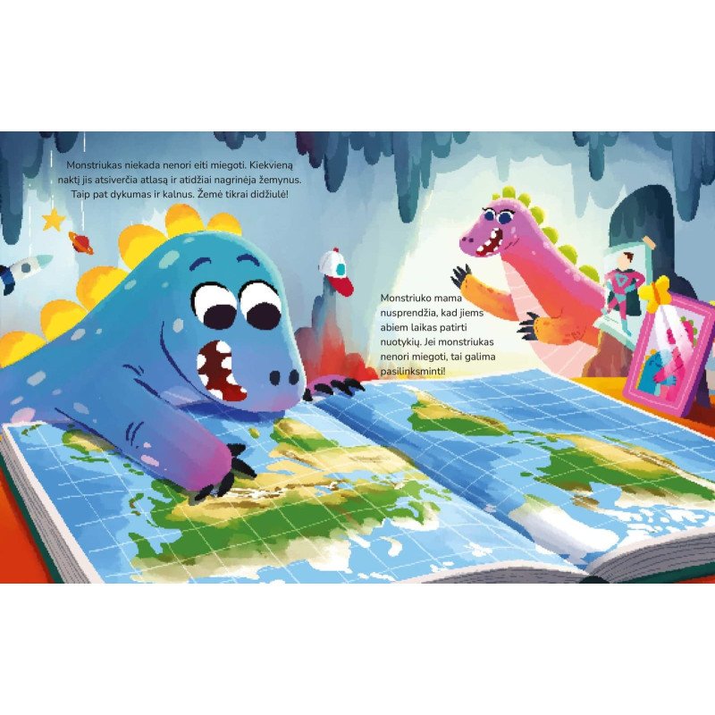 Monstriukas keliauja po pasaulį