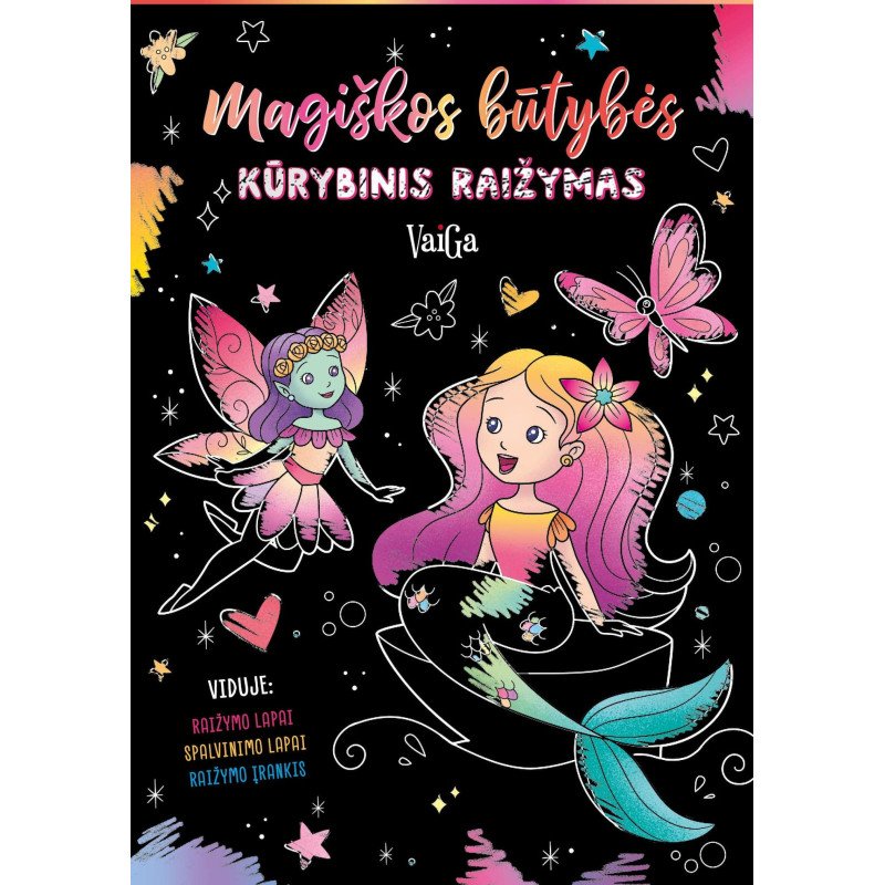 Kūrybinis raižymas. Magiškos būtybės