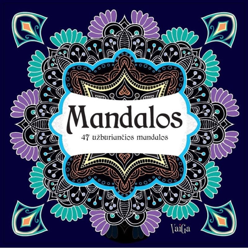 47 užburiančios mandalos