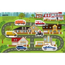 Transporto priemonės. Smagi knygelė su magnetukais