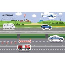 Transporto priemonės. Smagi knygelė su magnetukais