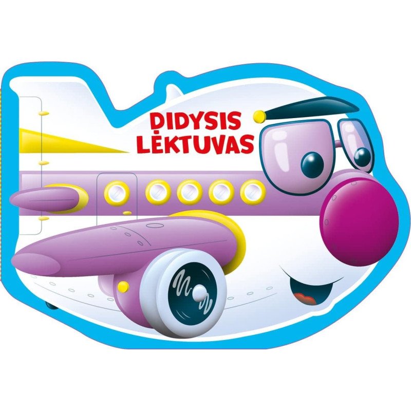 Didysis lėktuvas + Linksmasis šuniukas. Dviejų knygelių komplektas