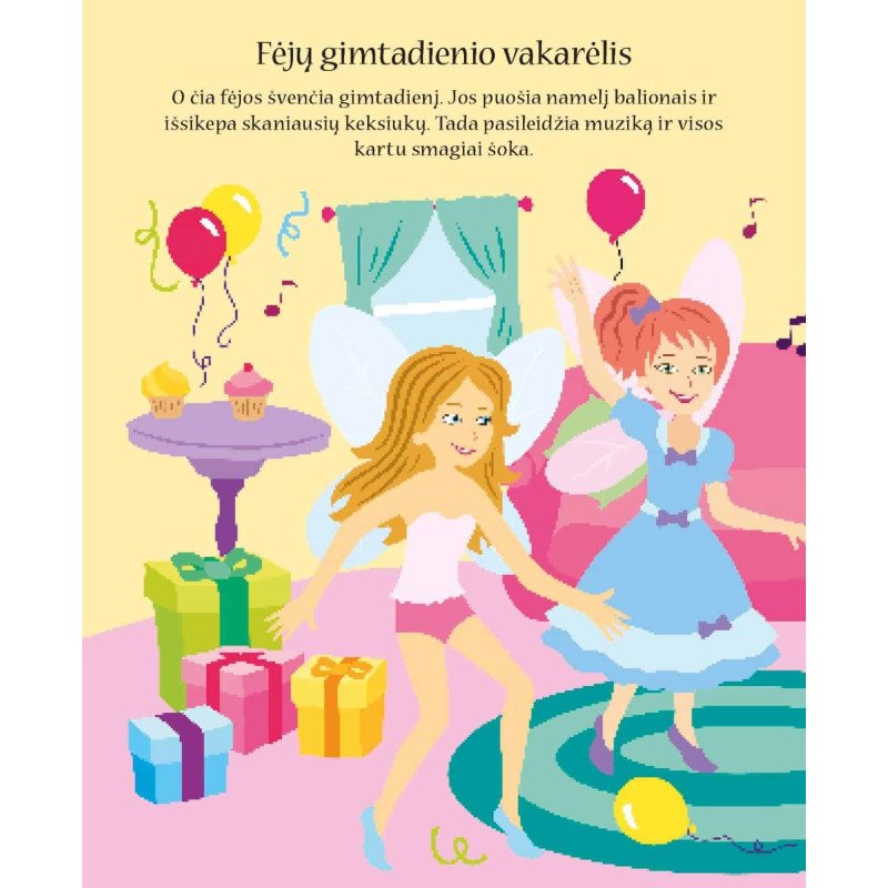 Žėrinčios popžvaigždės + Plazdančios fėjos. Lėlių drabužiai – lipdukai. Dviejų knygelių komplektas