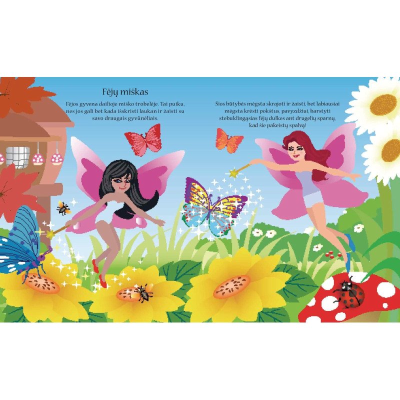 Žėrinčios popžvaigždės + Plazdančios fėjos. Lėlių drabužiai – lipdukai. Dviejų knygelių komplektas