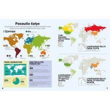 Pasaulio atlasas. Lipdukų knyga