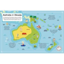 Mano pasaulis. Lipdukų atlasas(su plakatu)