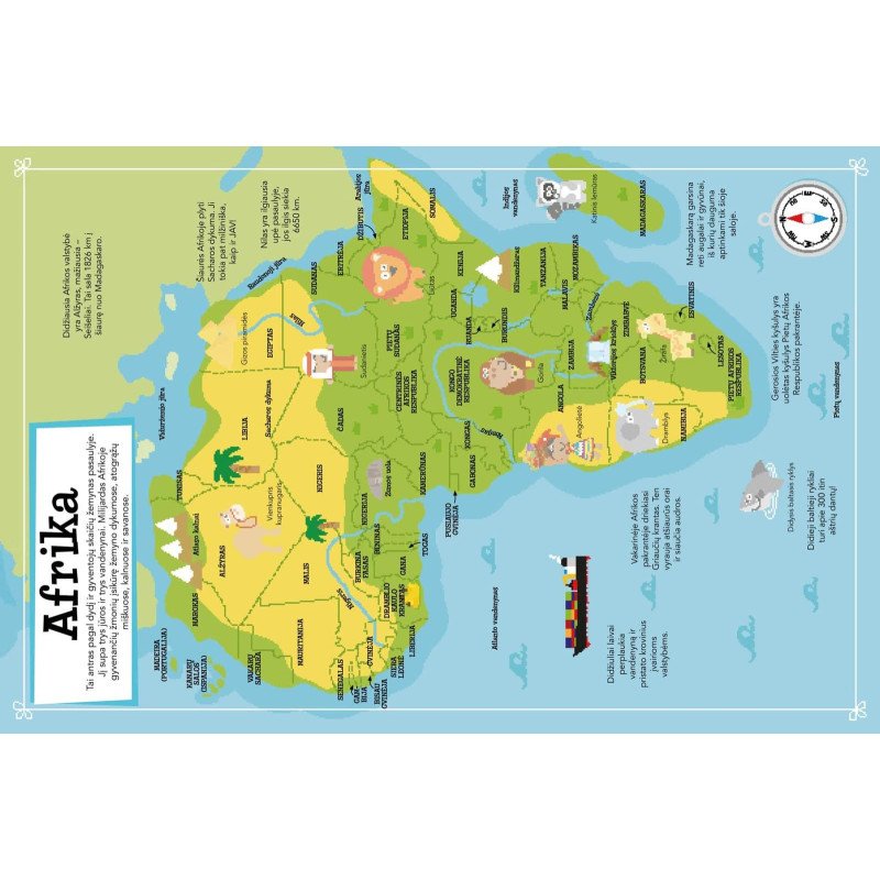 Mano pasaulis. Lipdukų atlasas(su plakatu)