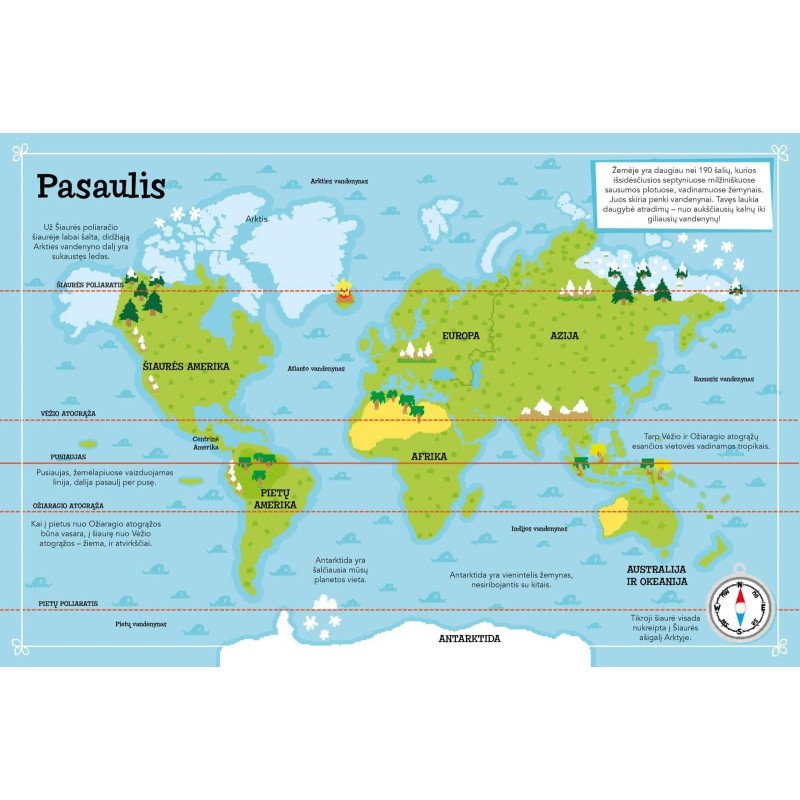 Mano pasaulis. Lipdukų atlasas(su plakatu)