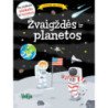 Žvaigždės ir planetos. Lipdukų atlasas(su plakatu)