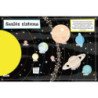 Žvaigždės ir planetos. Lipdukų atlasas(su plakatu)