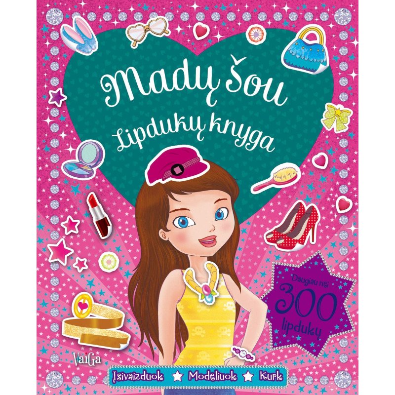 Madų šou. Lipdukų knyga