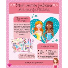 Podiumo kerai. Lipdukų knyga