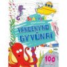 Vandenyno gyvūnai. Spalvink pagal skaičius